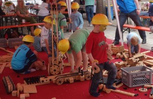 10jähriges Jubiläum Montessori Kindergarten Frasdorf - Bauklötze